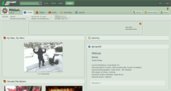 Desktop Screenshot of p0tgurl.deviantart.com
