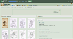 Desktop Screenshot of diegocobo.deviantart.com
