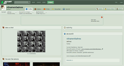 Desktop Screenshot of n0namen0adress.deviantart.com