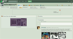 Desktop Screenshot of feelthemagicpowerof3.deviantart.com