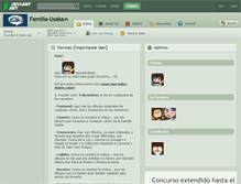 Tablet Screenshot of familia-usaka.deviantart.com