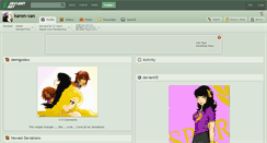 Desktop Screenshot of karen-xan.deviantart.com