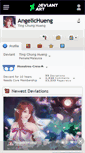 Mobile Screenshot of angelichueng.deviantart.com