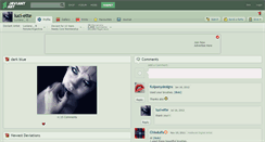 Desktop Screenshot of luci-ette.deviantart.com