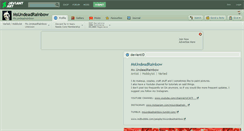Desktop Screenshot of msundeadrainbow.deviantart.com