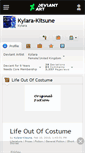 Mobile Screenshot of kylara-kitsune.deviantart.com