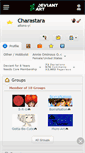 Mobile Screenshot of charastara.deviantart.com
