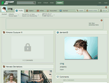 Tablet Screenshot of crsg.deviantart.com