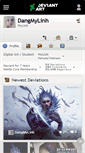 Mobile Screenshot of dangmylinh.deviantart.com