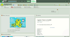 Desktop Screenshot of monsterlover2.deviantart.com