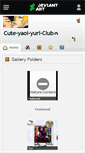 Mobile Screenshot of cute-yaoi-yuri-club.deviantart.com