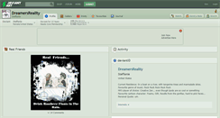 Desktop Screenshot of dreamersreality.deviantart.com