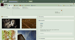 Desktop Screenshot of erjon.deviantart.com