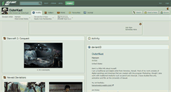 Desktop Screenshot of outerkast.deviantart.com