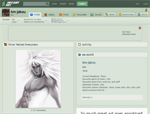 Tablet Screenshot of km-jakou.deviantart.com