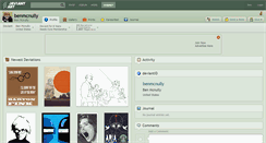 Desktop Screenshot of benmcnully.deviantart.com