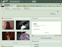 Tablet Screenshot of ochrasy.deviantart.com