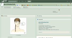 Desktop Screenshot of gloryinthedesertrain.deviantart.com