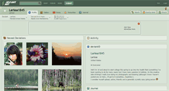 Desktop Screenshot of larissa1845.deviantart.com