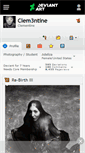 Mobile Screenshot of clem3ntine.deviantart.com