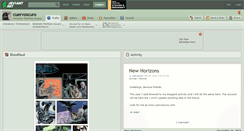 Desktop Screenshot of cuervoscuro.deviantart.com