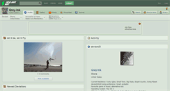 Desktop Screenshot of grey-ink.deviantart.com