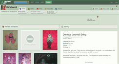 Desktop Screenshot of mariasaeed.deviantart.com