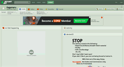 Desktop Screenshot of kagamaru.deviantart.com