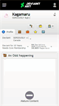 Mobile Screenshot of kagamaru.deviantart.com
