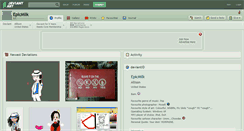 Desktop Screenshot of epicmilk.deviantart.com