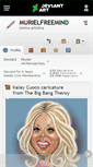Mobile Screenshot of murielfreemind.deviantart.com
