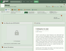 Tablet Screenshot of dibstah.deviantart.com