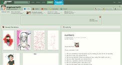 Desktop Screenshot of angelwarrior01.deviantart.com