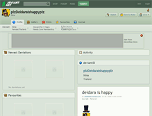 Tablet Screenshot of plzdeidaraishappyplz.deviantart.com