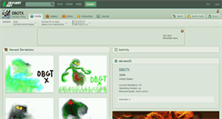 Desktop Screenshot of dbgtx.deviantart.com