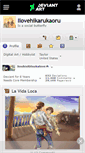 Mobile Screenshot of ilovehikarukaoru.deviantart.com