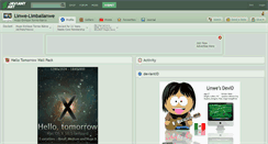Desktop Screenshot of linwe-limballanwe.deviantart.com