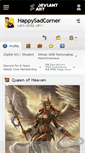 Mobile Screenshot of happysadcorner.deviantart.com