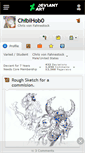 Mobile Screenshot of chibihob0.deviantart.com