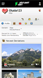 Mobile Screenshot of olusia123.deviantart.com