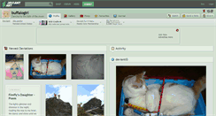 Desktop Screenshot of buffalogirl.deviantart.com