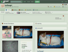 Tablet Screenshot of buffalogirl.deviantart.com