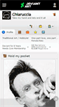 Mobile Screenshot of chiaruccia.deviantart.com