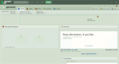 Desktop Screenshot of glennellul.deviantart.com