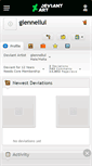 Mobile Screenshot of glennellul.deviantart.com