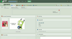 Desktop Screenshot of pop-secret.deviantart.com