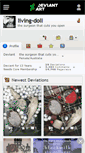 Mobile Screenshot of living-doll.deviantart.com