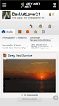 Mobile Screenshot of deviartlover21.deviantart.com