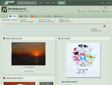 Tablet Screenshot of deviartlover21.deviantart.com