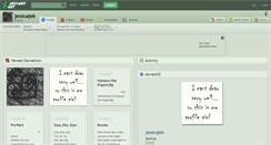 Desktop Screenshot of jessicajeb.deviantart.com